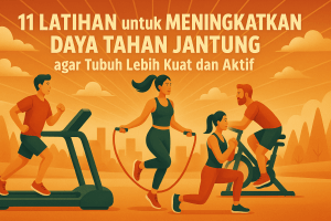 11 Latihan untuk Meningkatkan Daya Tahan Jantung agar Tubuh Lebih Kuat dan Aktif