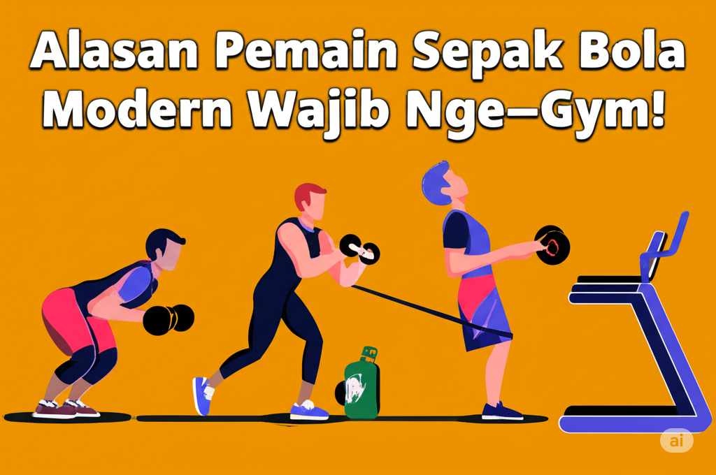 Alasan Pemain Sepak Bola Modern Wajib Nge-Gym!